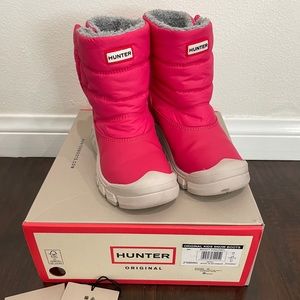 Hunter Kids Snow Boots - Pink